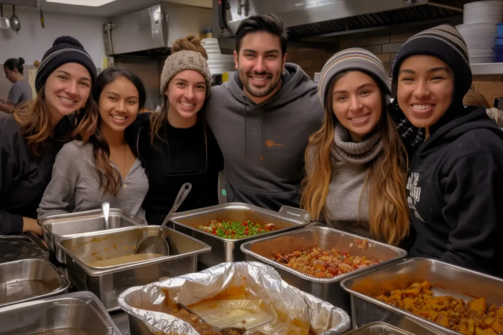 Group of volunteers
