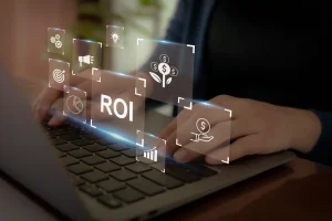social media roi graphic